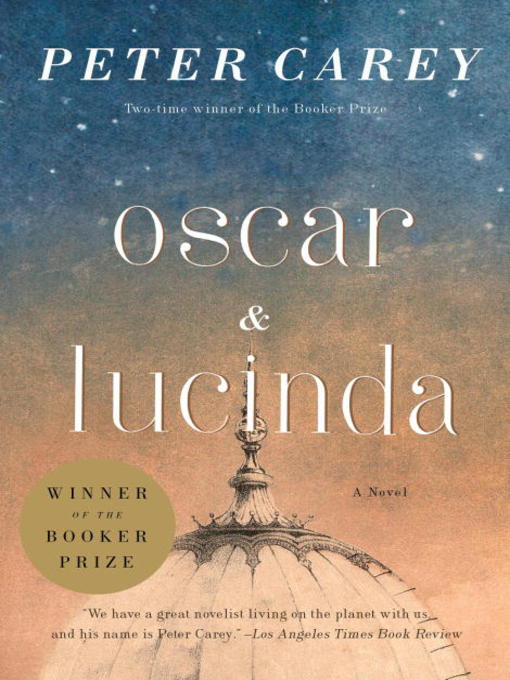 Title details for Oscar and Lucinda by Peter Carey - Wait list